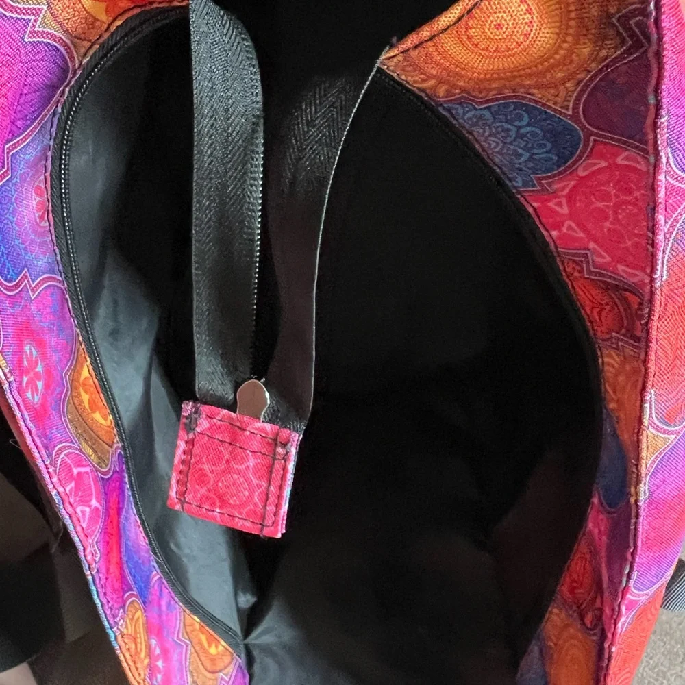 TopDesign Floral Tote Bag with Artistic Design